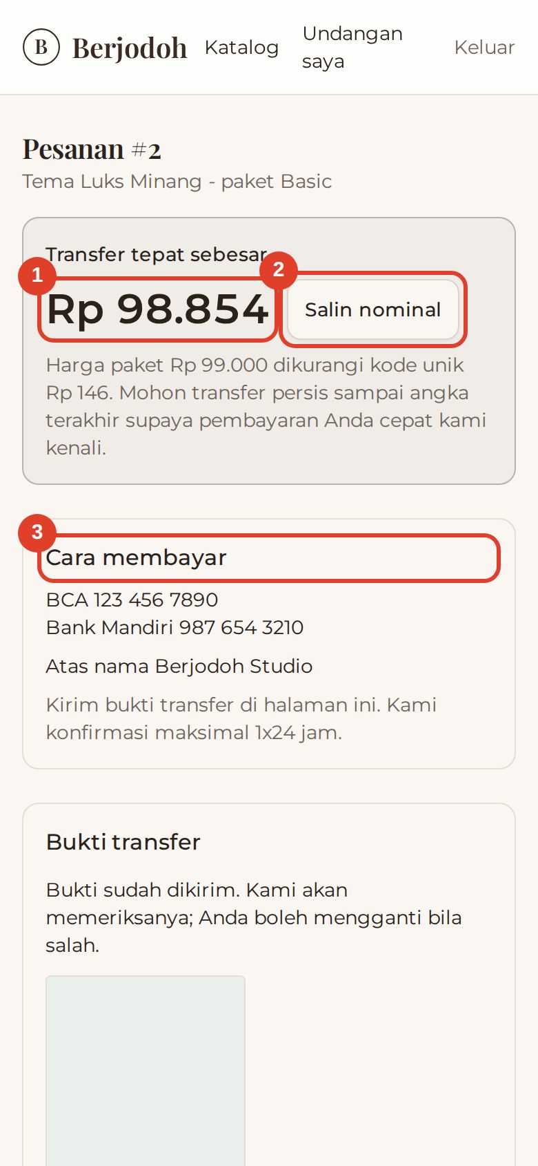 Nominal transfer